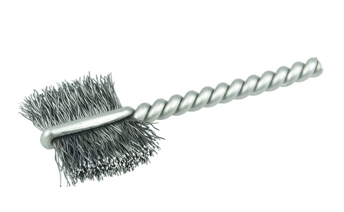 Picture of Weiler Abrasive 3/4 .008 Steel Wire Brush Wire Wheel Brush